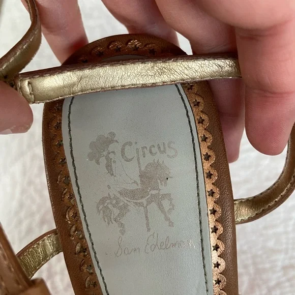 Circus by Sam Edelman women platforms, high sandals. Brown and orange - Picture 5 of 5